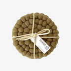 Felt Ball Coaster | Set of 4