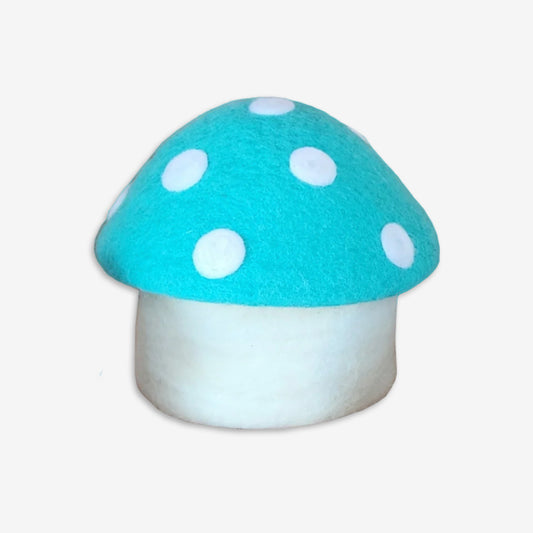 Toadstool Medium Trinket Box | Turquoise