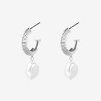 Aada Pearl Hoops
