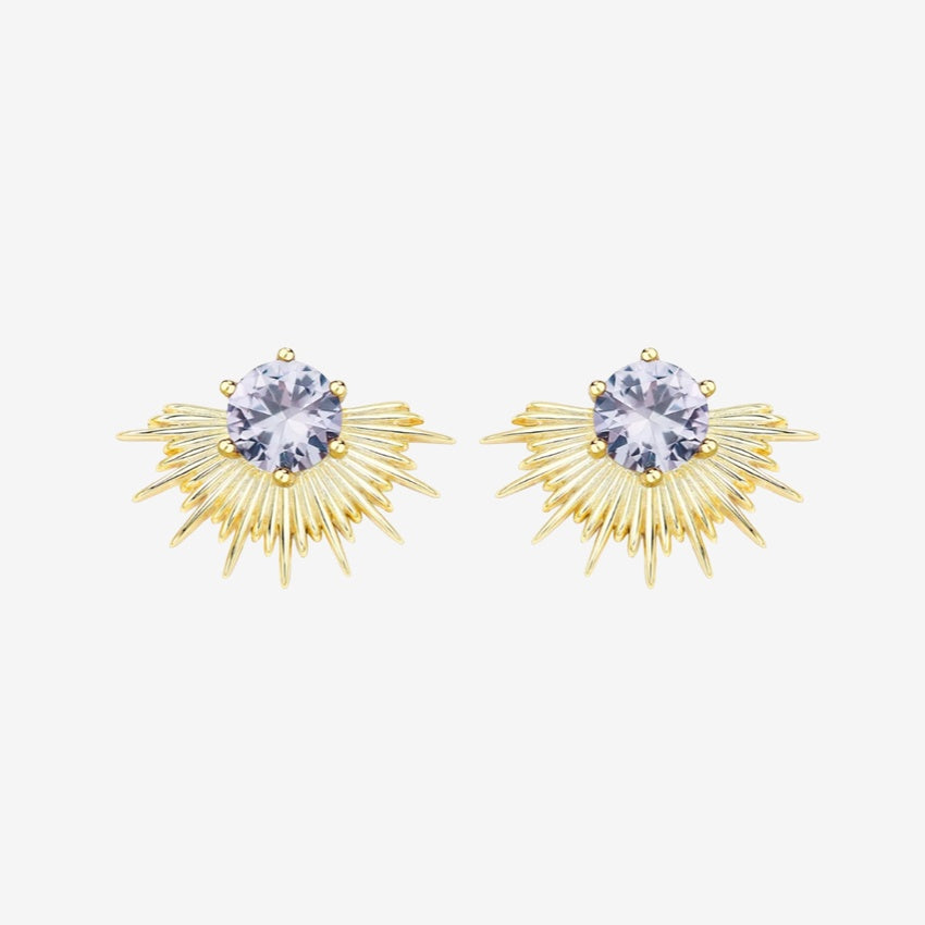 Solace Earrings | Limited Edition Wisteria
