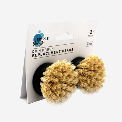 Eco Dish Brush Head Replacement Set | Black