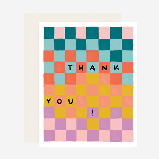 Gift Card | Thank You Checkerboard