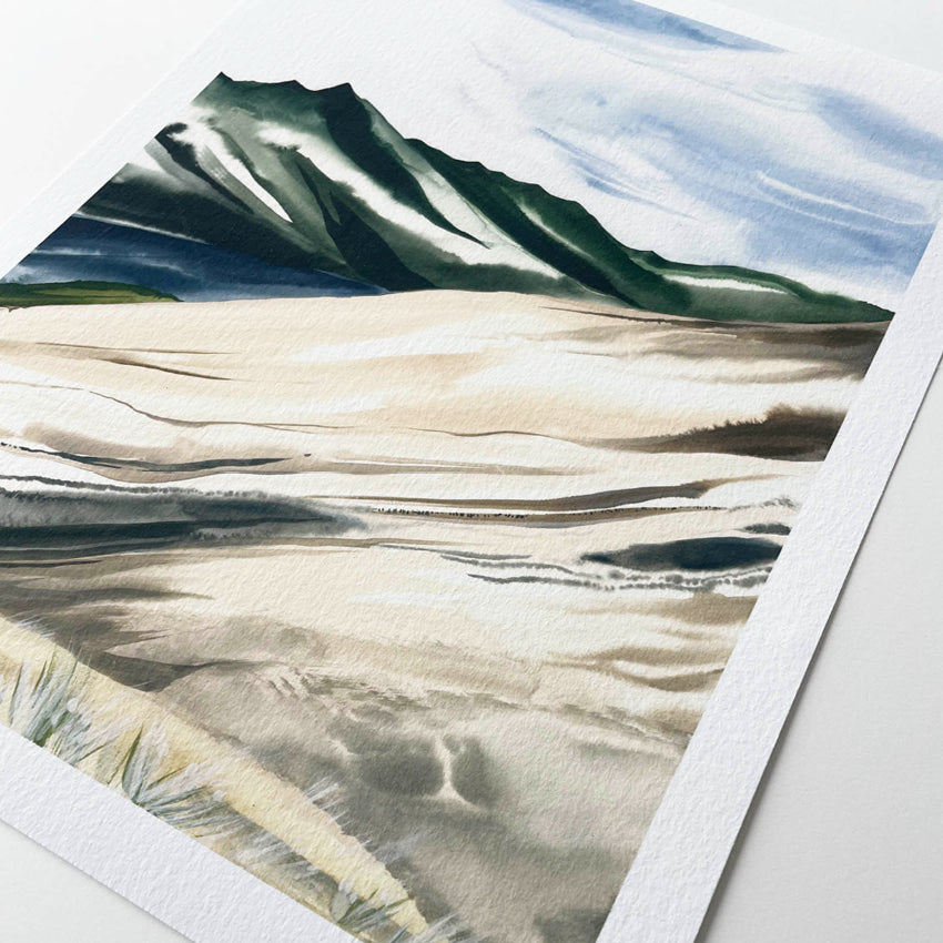 A close up of the Sophie Melville Limited Edition Peace Be Still Art Print