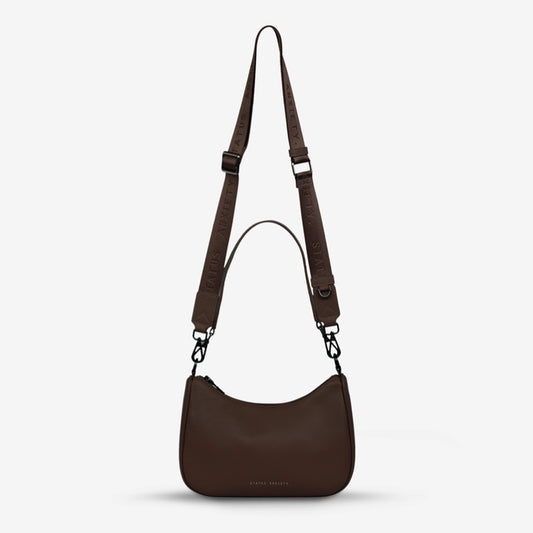 The Status Anxiety Look Both Ways Bag in Cocoa