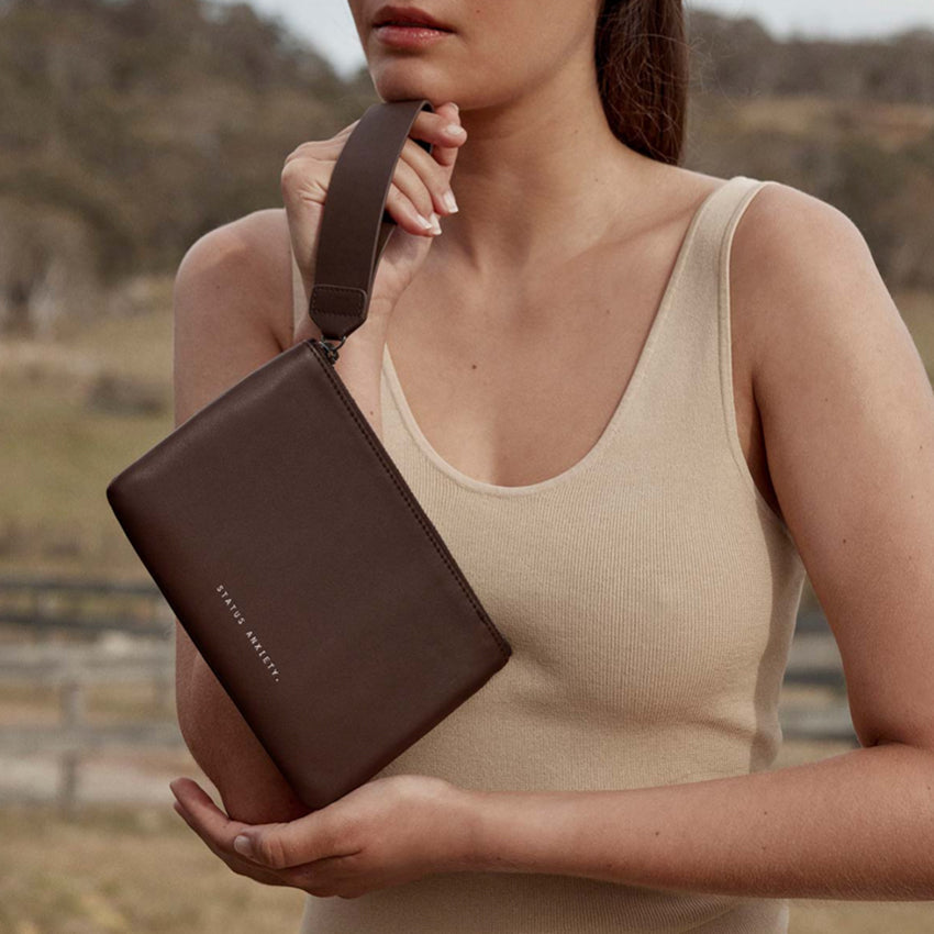 Take Your Chances Wallet | Cocoa Nappa