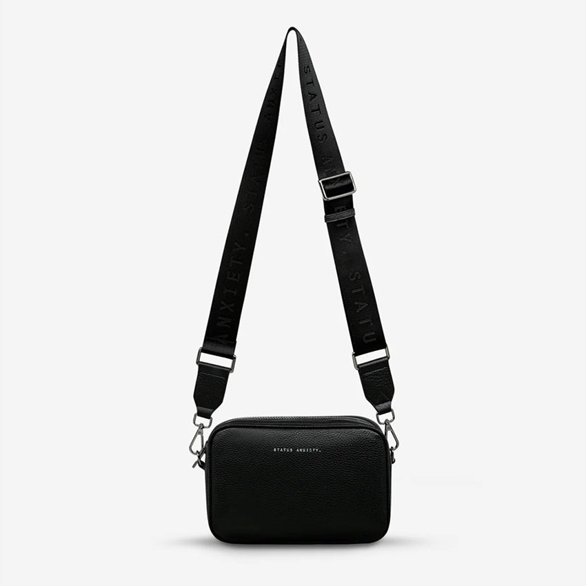 Plunder Bag w Webbed Strap | Black