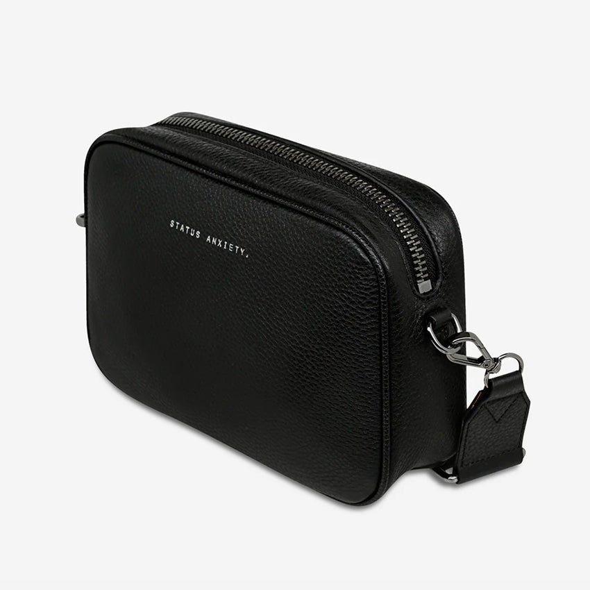 Plunder Bag w Webbed Strap | Black