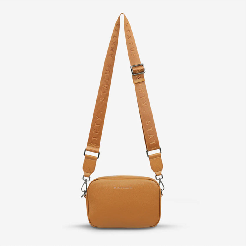 Plunder Bag w Webbed Strap | Tan