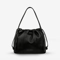 The Status Anxiety Point Of No Return Bag in Black on a blank background