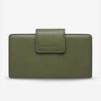 The Status Anxiety Ruins Wallet in Khaki on a Blank Background