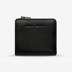 The Status Anxiety Sense Of Wonder Wallet in Black on a blank background