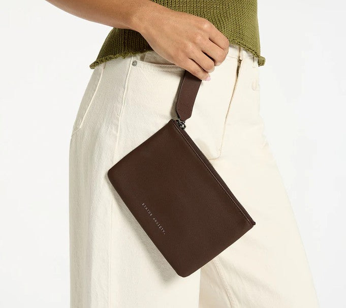 Take Your Chances Wallet | Cocoa Nappa