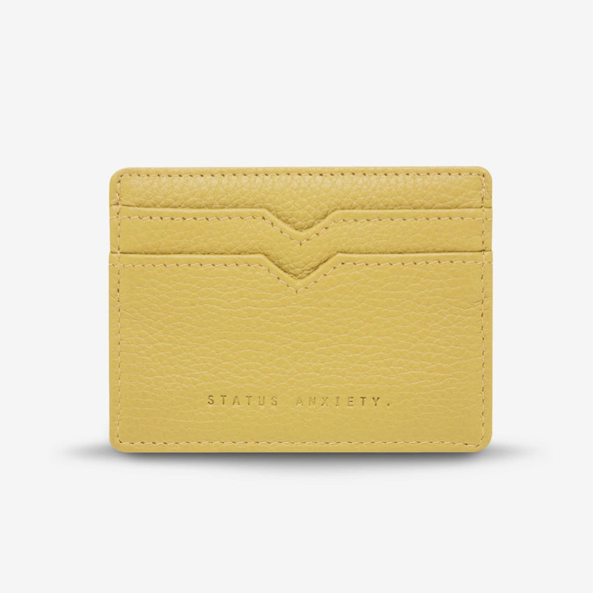 The Status Anxiety Together For Now Wallet in Buttermilk on a blank background