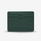 The Status Anxiety Together For Now Wallet in Teal on a blank background