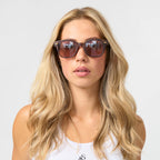 Jolie Sunglasses | Marble Tort