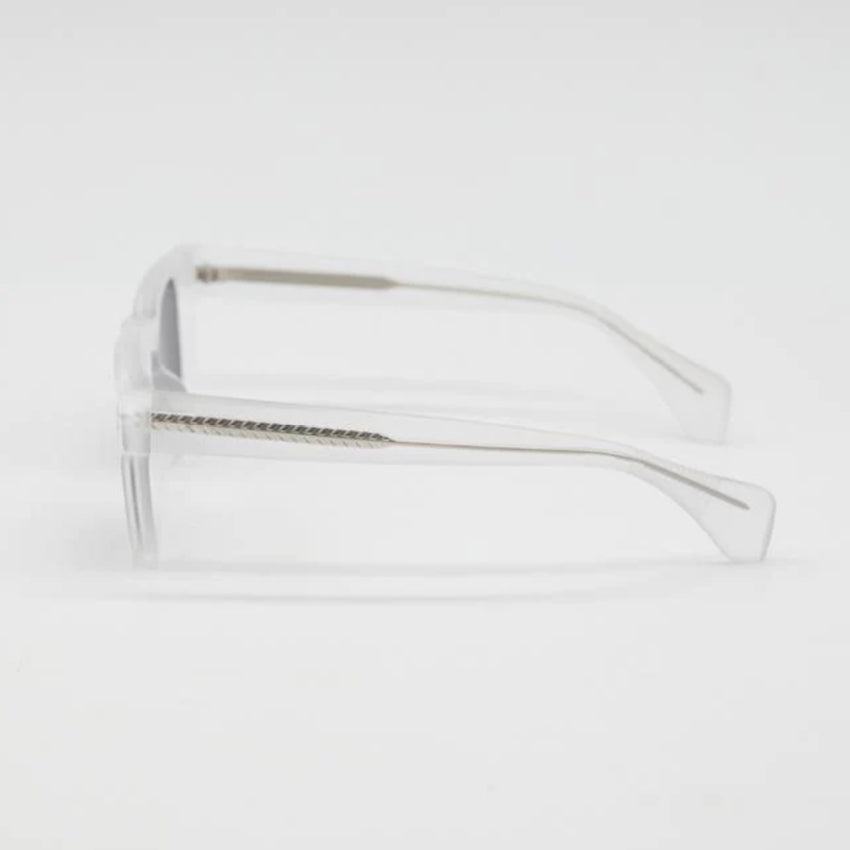 Mia Sunglasses | Frosted Clear