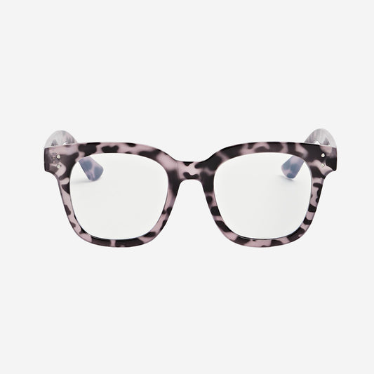 Piedmont Grey Leopard Blue Light Glasses