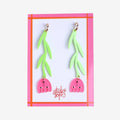 Flower Drop Earrings