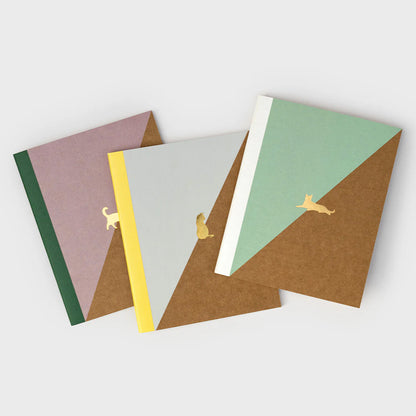 Notebooks | Set of 3 | Cats