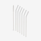 Reusable Glass Drinking Straws | Transparent