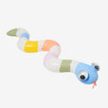 The Sunny Life Inflatable Snake Sprinkler on a grey background