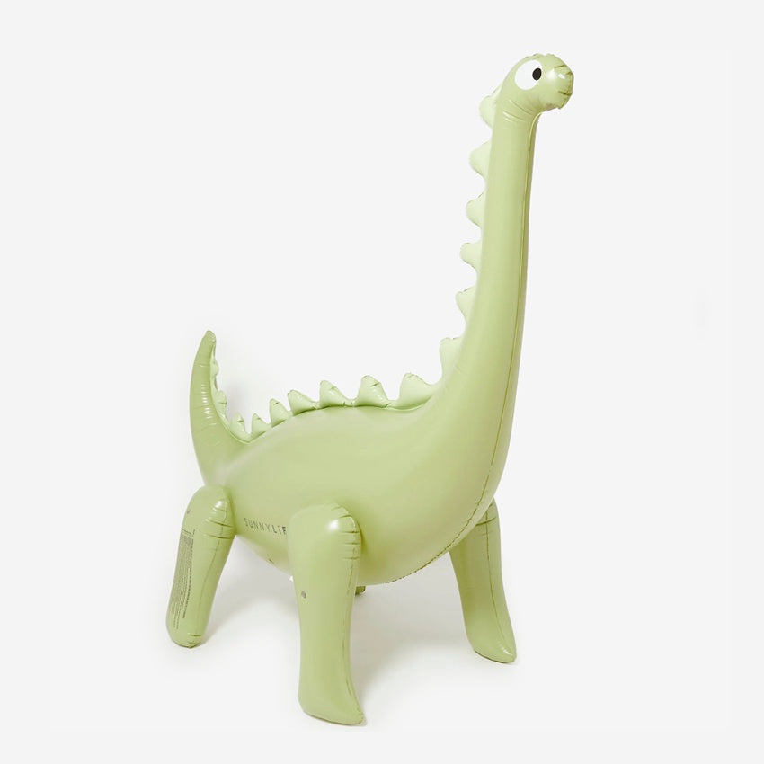 The Sunny Life Dino Giant Sprinkler on a blank background