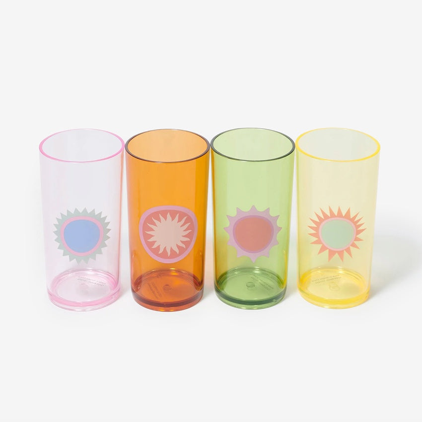 Poolside Tall Tumblers | Rio Sun