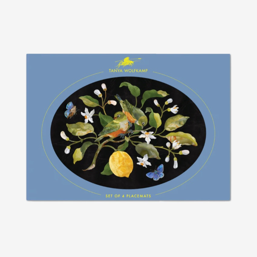 Oval Placemat | Set of 4 | NZ Birds