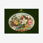 Oval Placemat | Set of 4 | Vintage Birds