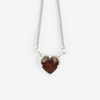 The Temple Of The Sun Venus Necklace in Sterling Silver on a blank background