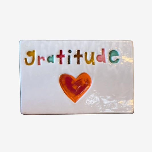 Large Wall Tile | Gratitude