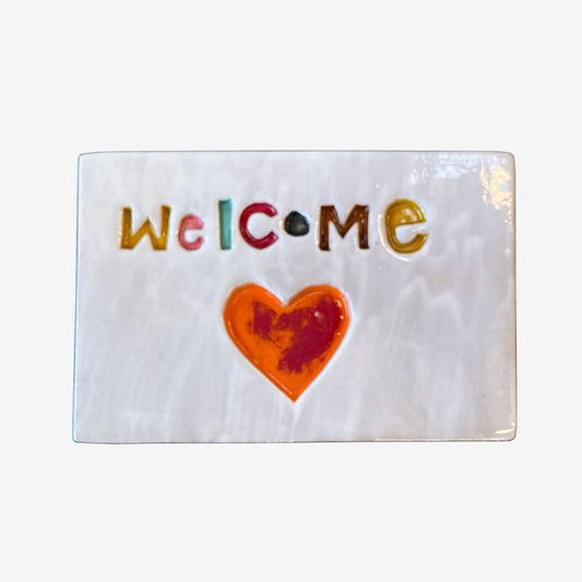 Large Wall Tile | Welcome