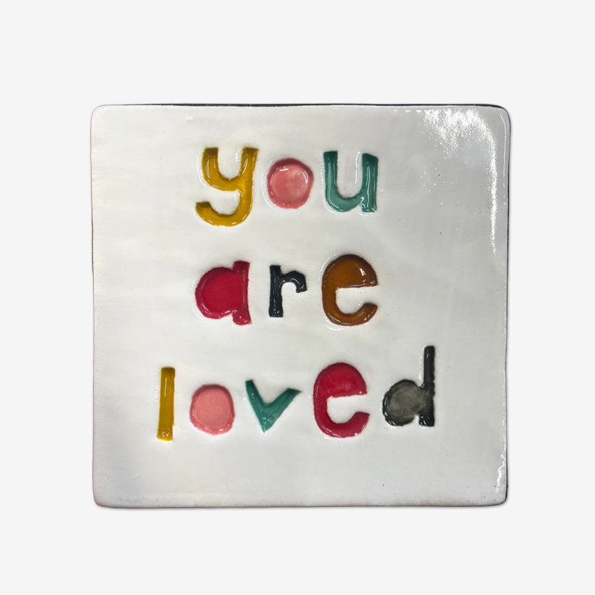 Square Word Tile | You Are Loved