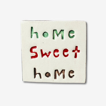 Square Word Tile | Home Sweet Home