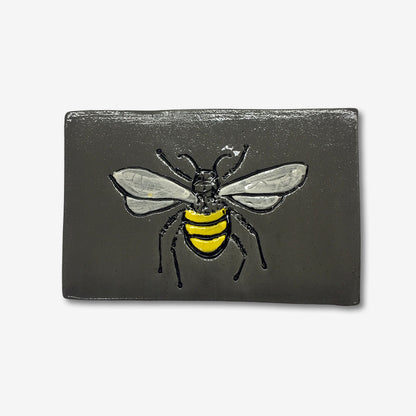 Large Wall Tile | Bee Grey