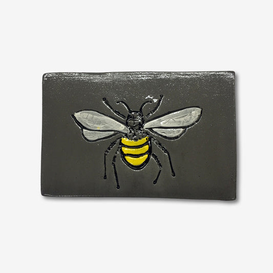 Large Wall Tile | Bee Grey