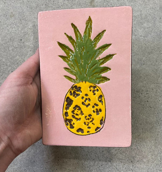 Large Wall Tile | Pineapple