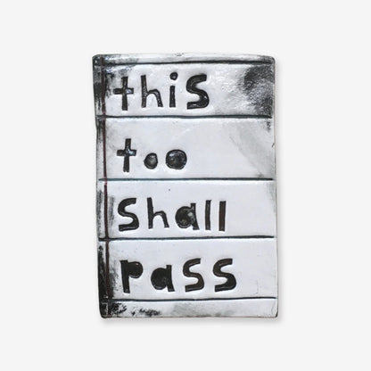 Large Wall Tile | This Too Shall Pass