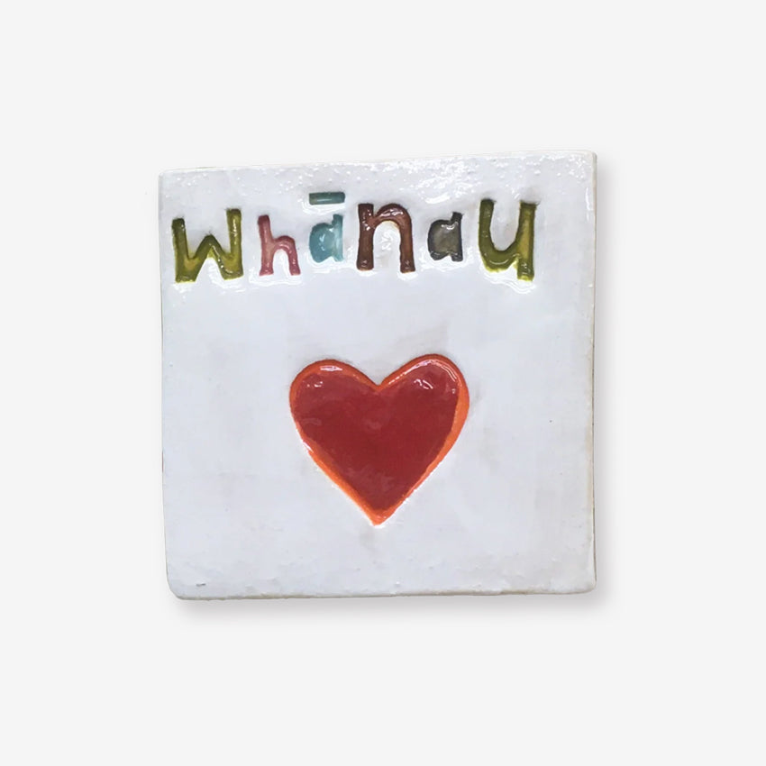 Square Word Tile | Whānau