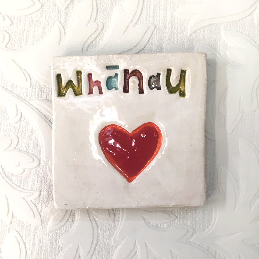Square Word Tile | Whānau