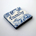 Square Word Tile | Family