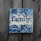 Square Word Tile | Family