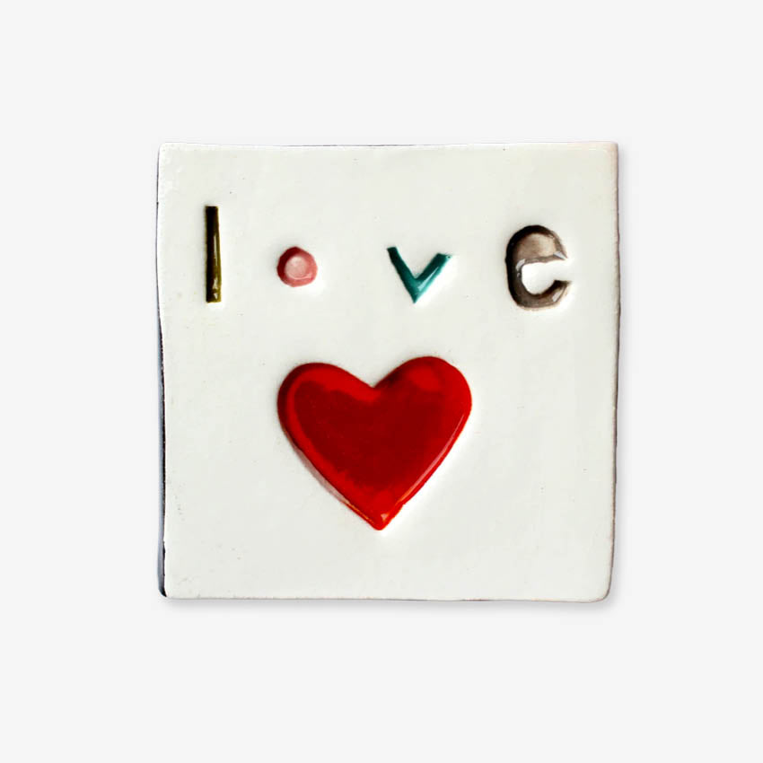 Square Word Tile | Love