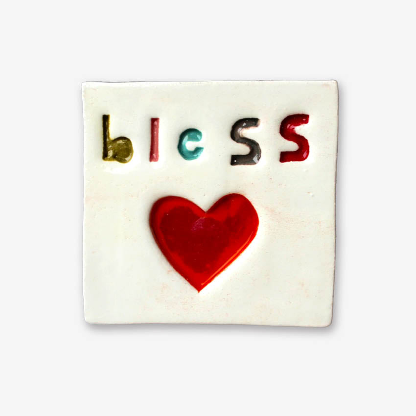 Square Word Tile | Bless