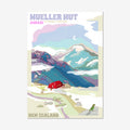 Mueller Hut Art Print