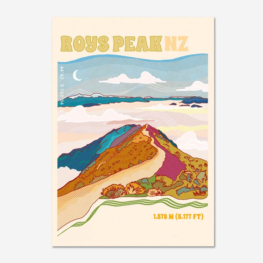 Roys Peak Art Print