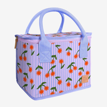 The Somewhere Co Lunch Bag in Sunburst on a grey background