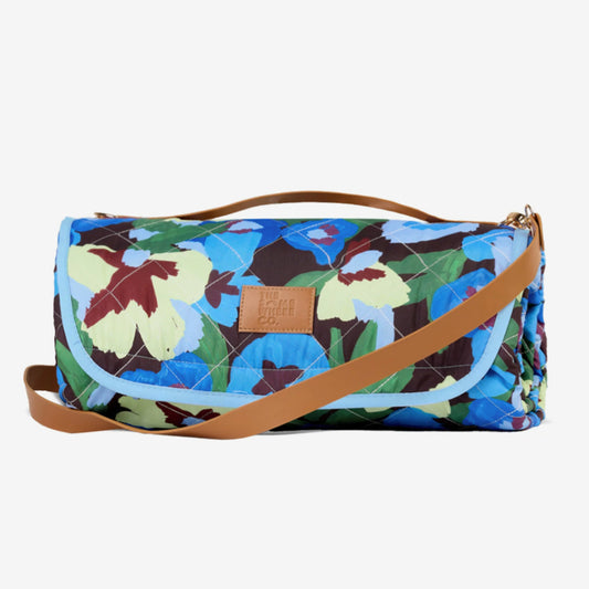 XL Picnic Rug | Pansy Patch