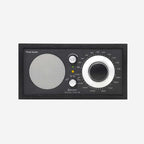 The Tivoli Audio Model One BT in Black and Black on a blank background