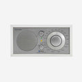 The Tivoli Model One BT in Silver and White on a blank background